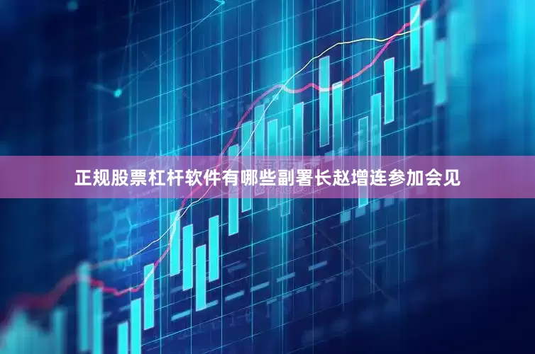 正规股票杠杆软件有哪些副署长赵增连参加会见