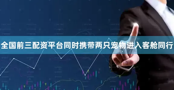 全国前三配资平台同时携带两只宠物进入客舱同行