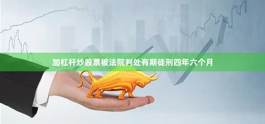 加杠杆炒股票被法院判处有期徒刑四年六个月
